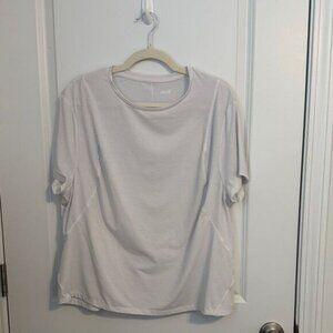 Avia Women's Short Sleeve Light Gray Tee